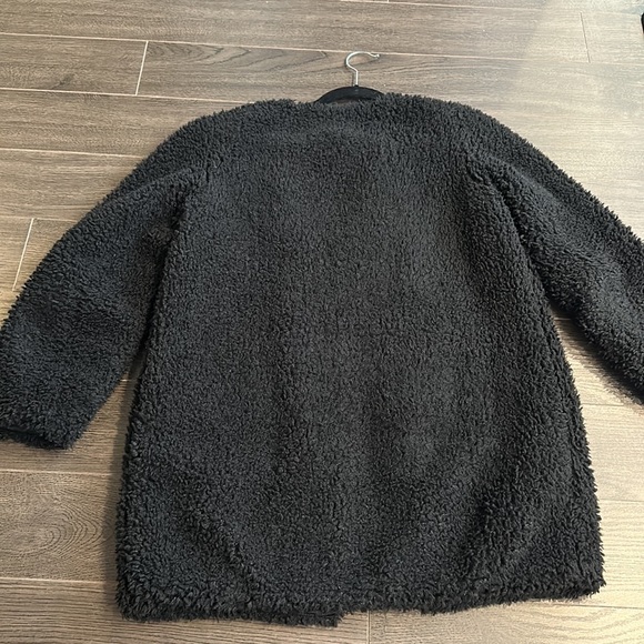 Wilfred black teddy coat - Picture 4 of 4